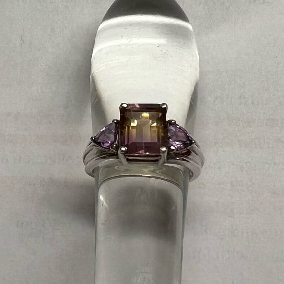 Clyde Duneier Ametrine and Amethyst Ring - Picture 2 of 13